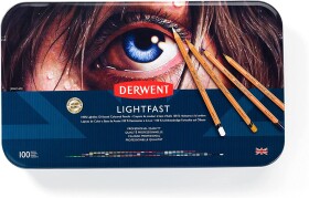 Derwent, 2306017, Lightfast, umělecké pastelky, 100 ks