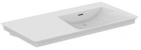 IDEAL STANDARD - La Dolce Vita Umyvadlo, 106x54 cm, pravé, s přepadem, bez otvoru pro baterii, bílá E270401
