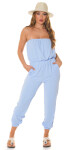 Sexy Koucla Musthave Summer Bandeau Overall barva babyblue velikost Einheitsgroesse