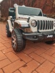 Mamido Elektrické autíčko Jeep Wrangler Rubicon 4x4 bílé