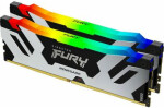 Kingston FURY Renegade RGB Silver 32GB (2x 16GB) DDR5 6000MHz / DIMM / CL32 / 1.35V / RGB / XMP (KF560C32RSAK2-32)