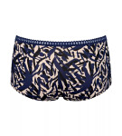 Dámské kalhotky GO Crush Short C3P - BLUE - modré M008 - SLOGGI BLUE L