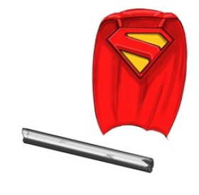 Superman film plášť štít a tyč - Spin Master Batman
