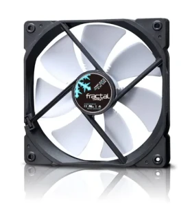 Fractal Design 120mm Dynamic X2 GP PWM bílé lopatky černá / Univerzální ventilátor / 32.2 dB @ 2000 RPM (FD-FAN-DYN-X2-GP12-PWM-WT)