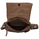 Stylová dámská koženková crossbody kabelka Teaga, khaki