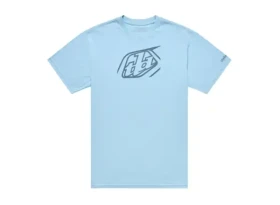 Troy Lee Designs Badge pánské triko krátký rukáv Dawn blue vel. S