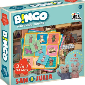 Bingo Dům myšek Sam a Julie