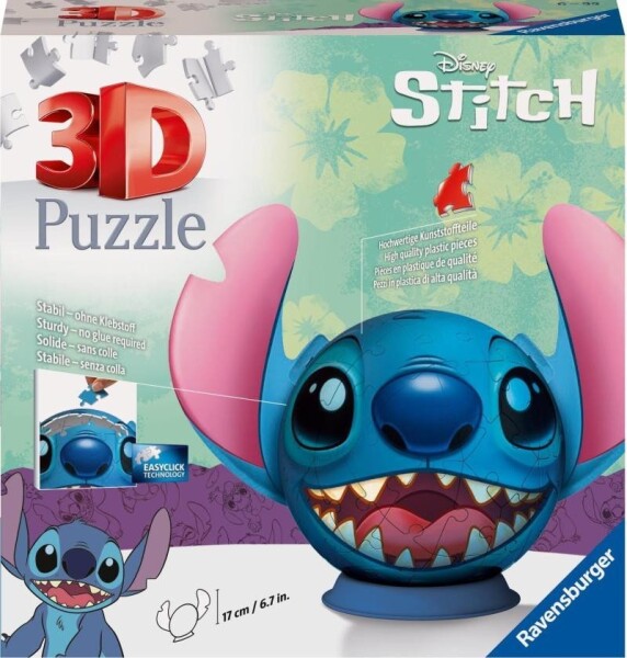 RAVENSBURGER 3D Stitch ušima