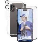 PanzerGlass CARE by ® Panzerglas 3-in-1 Protection zadní kryt na mobil Apple iPhone 16 transparentní odolné vůči nárazům B1353+2861+1285