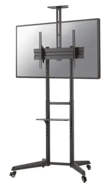 Neomounts BOS FL50-550BL1 / stojan na podlahu pro televize / velikost 37-70" / VESA 100x100 - 400x400 / nosnost 50 kg (FL50-550BL1)