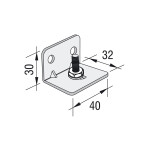 ProALU Horní vodící kolejnice Axium plus :: délka 2m (22PA182150-2)