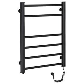 CERANO Elektrický sušák ručníků Domenico - 97 W - černá matná - 660x550 mm