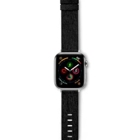 Epico Canvas řemínek pro Apple Watch 38/40mm černá (41918141300001)