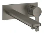 Grohe - Umyvadlová baterie pod omítku, 2-otvorová instalace, kartáčovaný Hard Graphite (23444AL1)