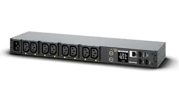 CyberPower Rack PDU / Switched / 1U / 16A / 8xC13 / IEC C20 (PDU41005)