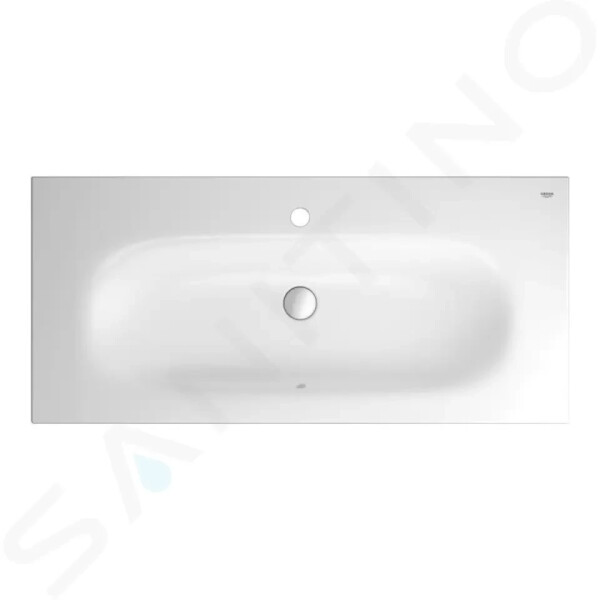 GROHE - Essence Umyvadlo s přepadem 1000x460 mm, PureGuard, alpská bílá 3956600H