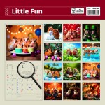 Nástěnný poznámkový kalendář 2026 Helma - Little Fun