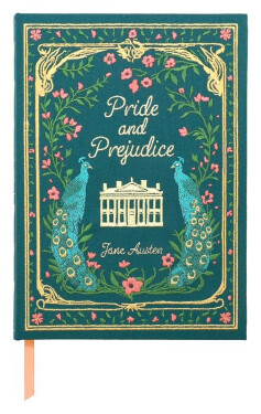 Zápisník vyšívaný Pýcha a předsudek