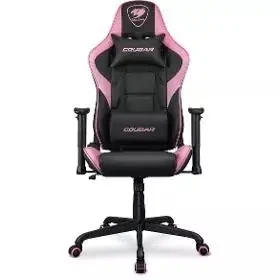 COUGAR Armor Elite Eva černo-růžová / Herní židle / nastavitelná / syntetická kůže / pojezd. kolečka / nosnost 120 kg (CGR-ARMOR ELITE-P)
