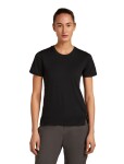 Dámské merino tričko s krátkým rukávem ICEBREAKER Wmns 150 Ace SS Tee, Black velikost: S