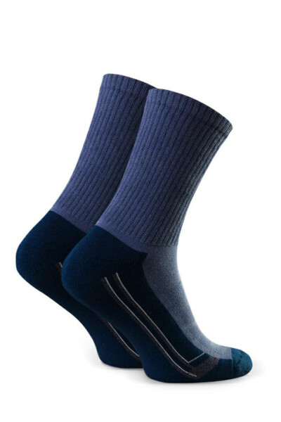 Pánské polofroté sportovní ponožky 047 JEANS 44-46