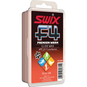 Swix F4 skluzný vosk premium warm 60