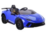 Mamido Dětské elektrické autíčko Lamborghini Huracan 4x4 modré