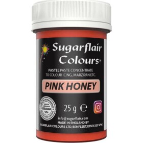 Pastelová gelová barva Sugarflair (25 Pink Honey