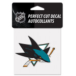 Wincraft Samolepky San Jose Sharks NHL Perfect Cut Color Decal