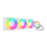 ARCTIC Liquid Freezer III Pro 420 A-RGB bílá / 3x 140 mm / Fluid Dynamic Bearing / 800 - 2800 RPM / Intel + AMD (ACFRE00189A)