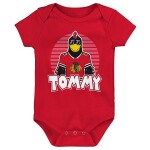Outerstuff Dětské body Chicago Blackhawks NHL Mascot Pride Ss Creeper Velikost: 24 měsíců