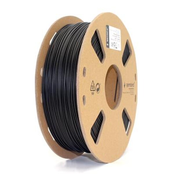 C-TECH GEMBIRD Filament GEMBIRD, flexibilní, 1,75mm, 1kg, černá