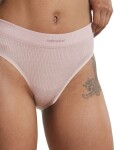 Dámské merino kalhotky ICEBREAKER Wmns Merino Rib Lotus Hipster, Pink Quartz velikost: L