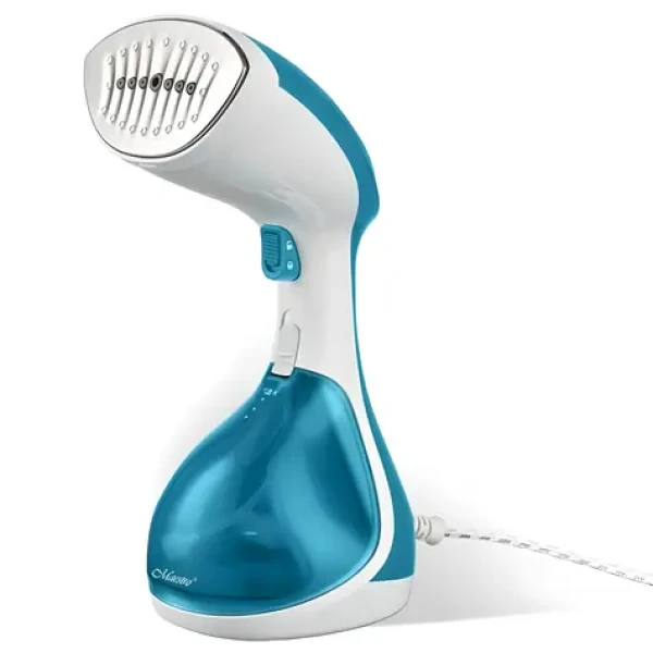 Maestro MR-355 tyrkysová / Ruční napařovač / 1500 W / 0,24 l / svislé i vodorovné napařování (MR-355-AQUAMARINE)