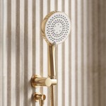 REA - Sprchová hlavice JS-019 GOLD REA-03901
