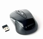 Gembird MUSW-6B-01 bezdrátová optická myš černá / 1600 DPI / nano USB / 4 tlačítka (MUSW-6B-01)