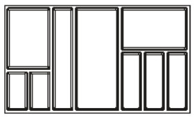 Agoform příborník Sky 900 barva: antracit