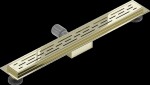 MEXEN/S - Flat M01 odtokový žlab 60 cm zlatý 1520060-15