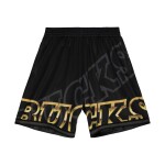 Mitchell & Ness Pánské kraťasy Milwaukee Bucks NBA Big Face 4.0 Shorts Velikost: M