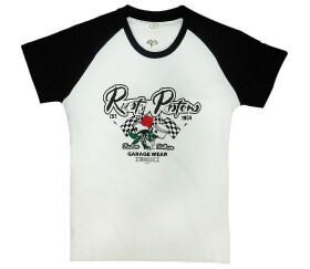 Dámské tričko Rusty Pistons Rptsw36 Ona white/black bílá