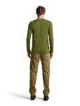 ICEBREAKER Mens Merino 125 CL Sphere LS Tee C Block, Sphagnum/Dark Loden/Cb (vzorek) velikost: M