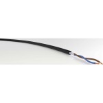 VER H05RR-F 2x1 Ri. 50 energetický kabel H05RR-F 2 x 1 mm² černá 50 m