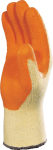 Pracovní rukavice Delta Plus VE730OR08 Barva: Oranžová/Žlutá, Velikost rukavic: 10 VE730OR10