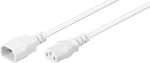 MicroConnect Power Cord C14 - C13 0.5m bílá (PE040605W)