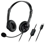 GENIUS headset HS-230U / USB-C / délka kabelu 2.4 m (31710021405)