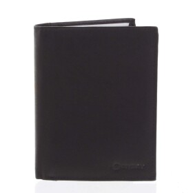 Pánská stylová peněženka ROGER, černá matná