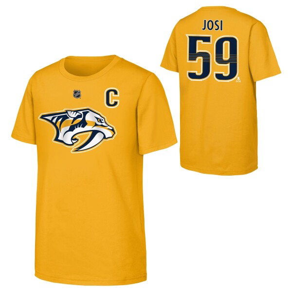 Outerstuff Dětské Tričko Roman Josi Nashville Predators Flat Captains N&N Ctn Tee Velikost: Dětské let)