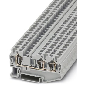 Phoenix Contact 3031393 řadová svorka průchodky 6.2 mm pružinová svorka šedá 50 ks