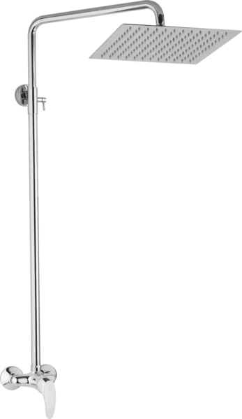 JB Sanitary Sprchová sestava s baterií SLIM s horním vývodem, 30x30cm SA 56 000 00 2
