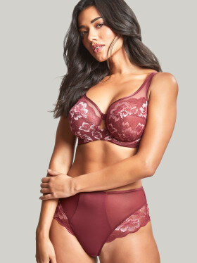 Dámská podprsenka Sabrina Red rose 10631 - Panache bordó 65G